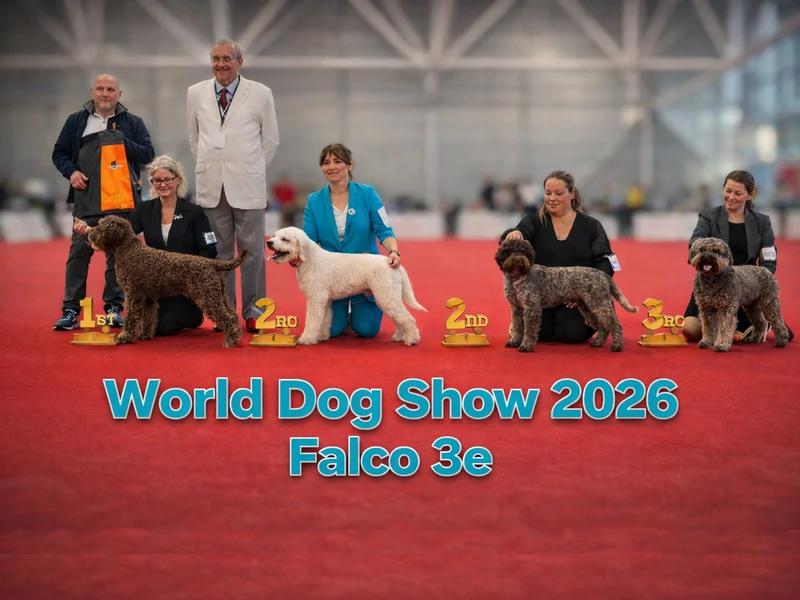 Falco, 3ème au World Dog Show 2026
